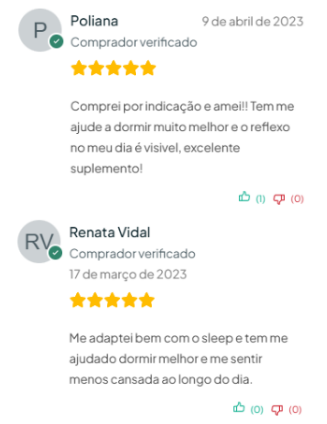 avaliações sleep 2023