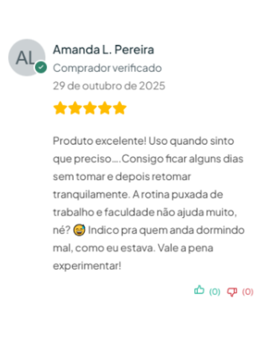 avaliações sleep 2025 amanda