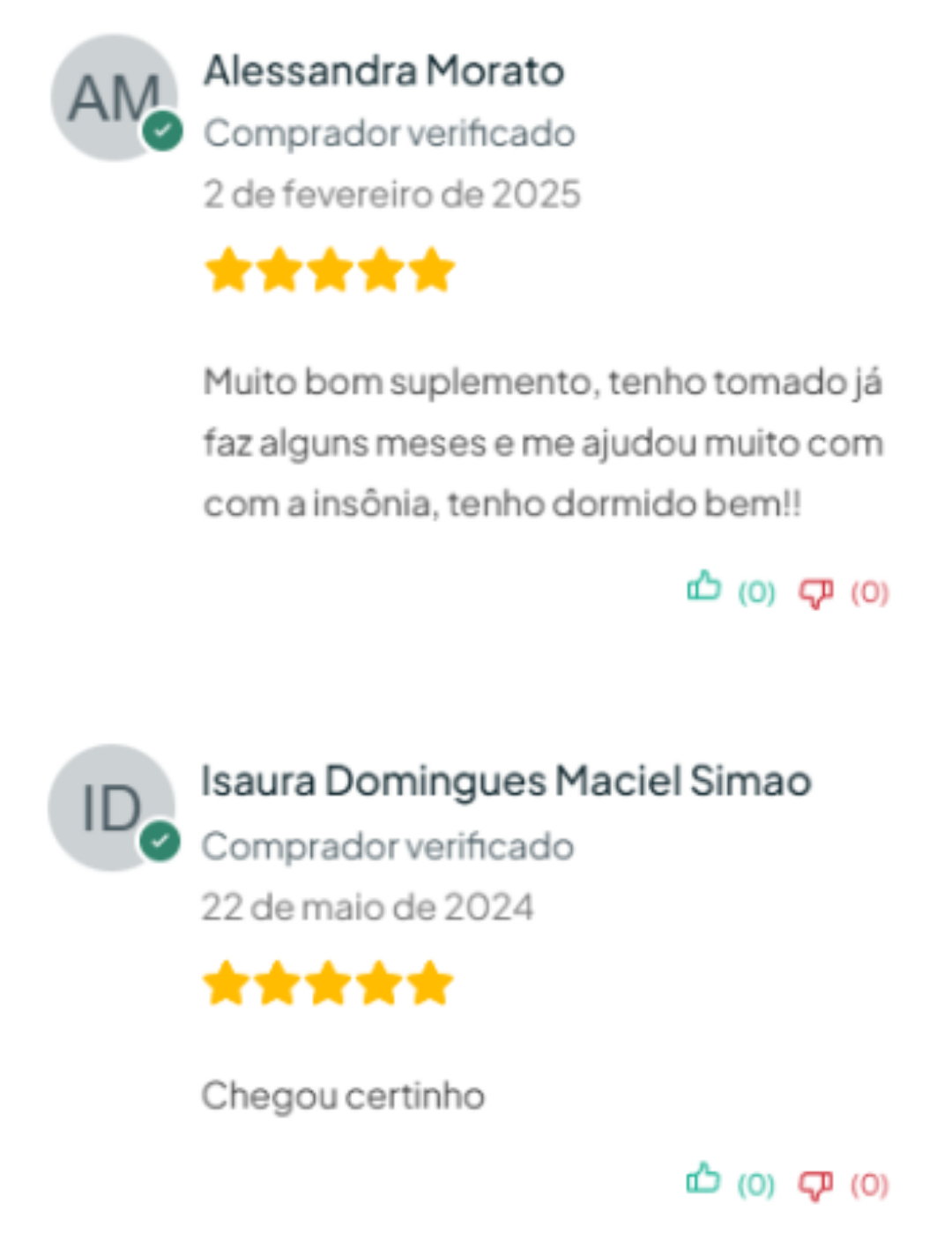 avaliações sleep 2025